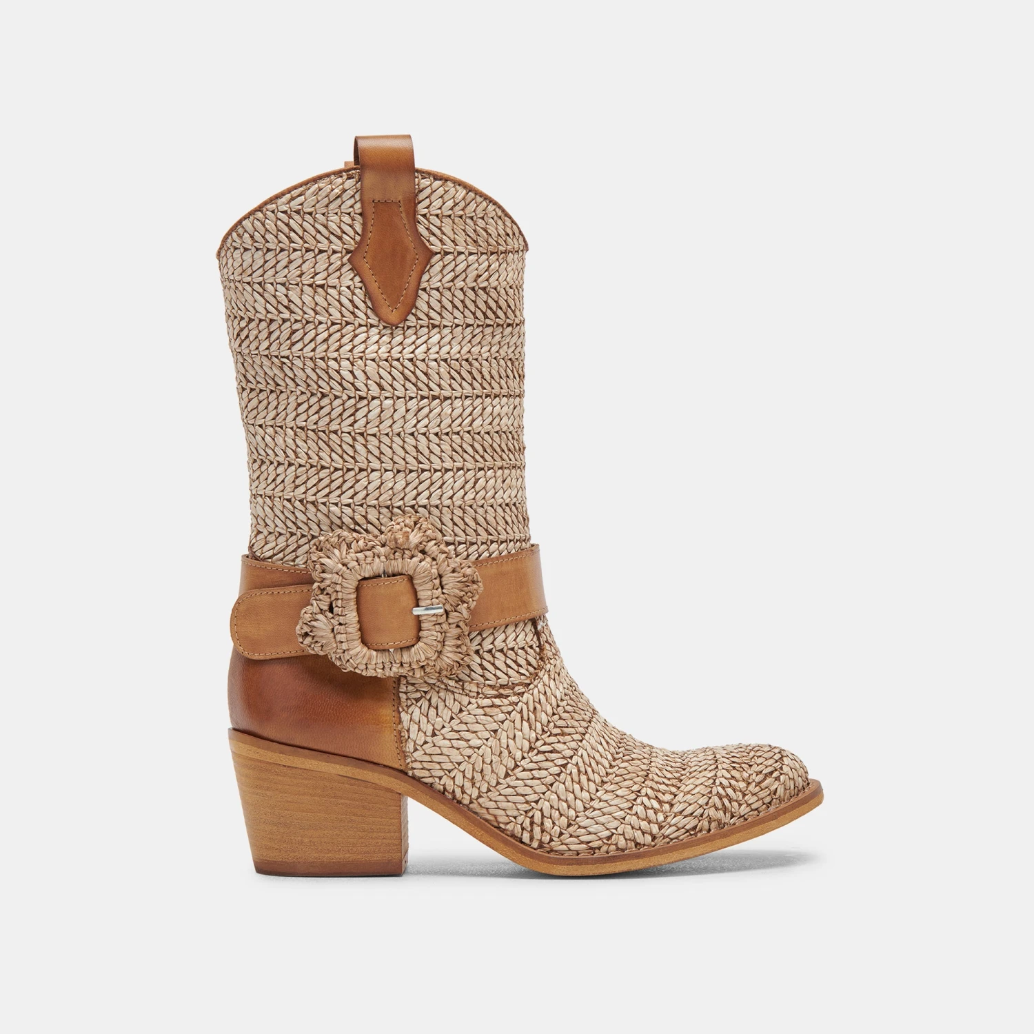 HOSS BOOTS BROWN MULTI RAFFIA(Hoss Boots Brown Multi Raffia) 3 HOSS BOOTS BROWN MULTI RAFFIA(Hoss Boots Brown Multi Raffia) - Image 3