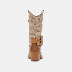 HOSS BOOTS BROWN MULTI RAFFIA(Hoss Boots Brown Multi Raffia) 27 HOSS BOOTS BROWN MULTI RAFFIA(Hoss Boots Brown Multi Raffia) -Dolce Vita DOLCEVITA BOOTS HOSS BROWNMULTIRAFFIA 05