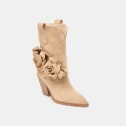 JAKEL BOOTS CAMEL SUEDE(Jakel Boots Camel Suede) -Dolce Vita DOLCEVITA BOOTS JAKEL CAMELSUEDE 01