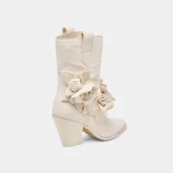 JAKEL BOOTS OFF WHITE NUBUCK(Jakel Boots Off White Nubuck) -Dolce Vita DOLCEVITA BOOTS JAKEL OFFWHITENUBUCK 03