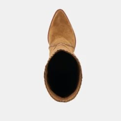 JODY BOOTS LT BROWN SUEDE(Jody Boots Lt Brown Suede) -Dolce Vita DOLCEVITA BOOTS JODY LTBROWNSUEDE 06