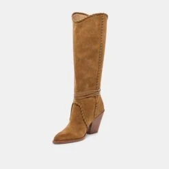 JODY BOOTS LT BROWN SUEDE(Jody Boots Lt Brown Suede) -Dolce Vita DOLCEVITA BOOTS JODY LTBROWNSUEDE 09