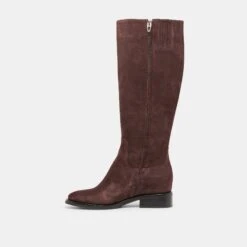 KILIAN H2O WIDE CALF BOOTS MAHOGANY SUEDE(Kilian H2o Wide Calf Boots Mahogany Suede) -Dolce Vita DOLCEVITA BOOTS KILIANH2OWC MAHOGANYSUEDE 03 2 d23894ca 84a1 44af 869f 1ece4c712a38