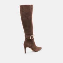 KINZY WIDE CALF BOOTS DK BROWN SUEDE(Kinzy Wide Calf Boots Dk Brown Suede) 21 KINZY WIDE CALF BOOTS DK BROWN SUEDE(Kinzy Wide Calf Boots Dk Brown Suede) -Dolce Vita DOLCEVITA BOOTS KINZY DK BROWN SUEDE 03 2bbfe1b9 7068 4d6c 8fc8 9bbaf89a3385
