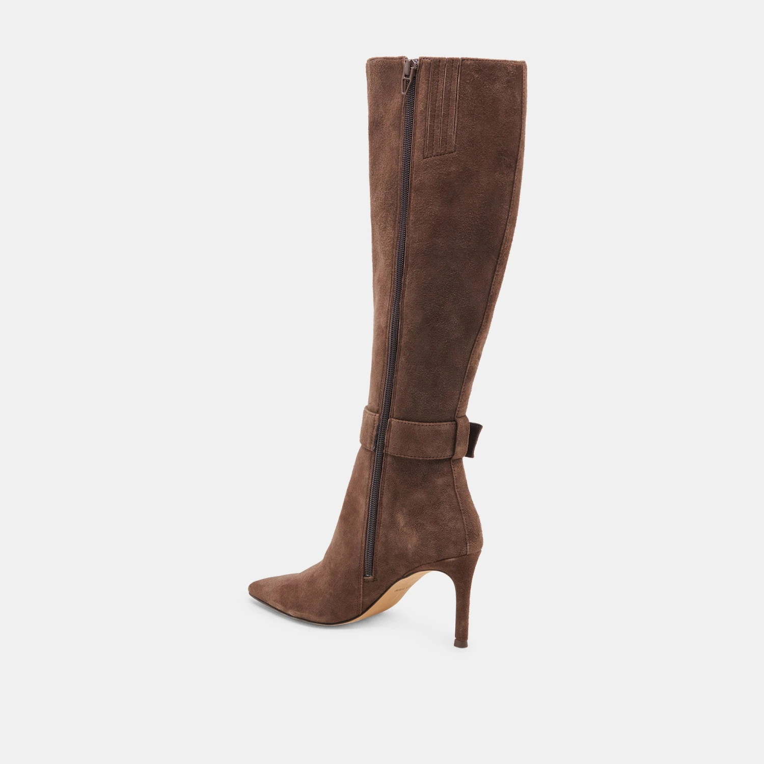 KINZY WIDE CALF BOOTS DK BROWN SUEDE(Kinzy Wide Calf Boots Dk Brown Suede) 10 KINZY WIDE CALF BOOTS DK BROWN SUEDE(Kinzy Wide Calf Boots Dk Brown Suede) - Image 10