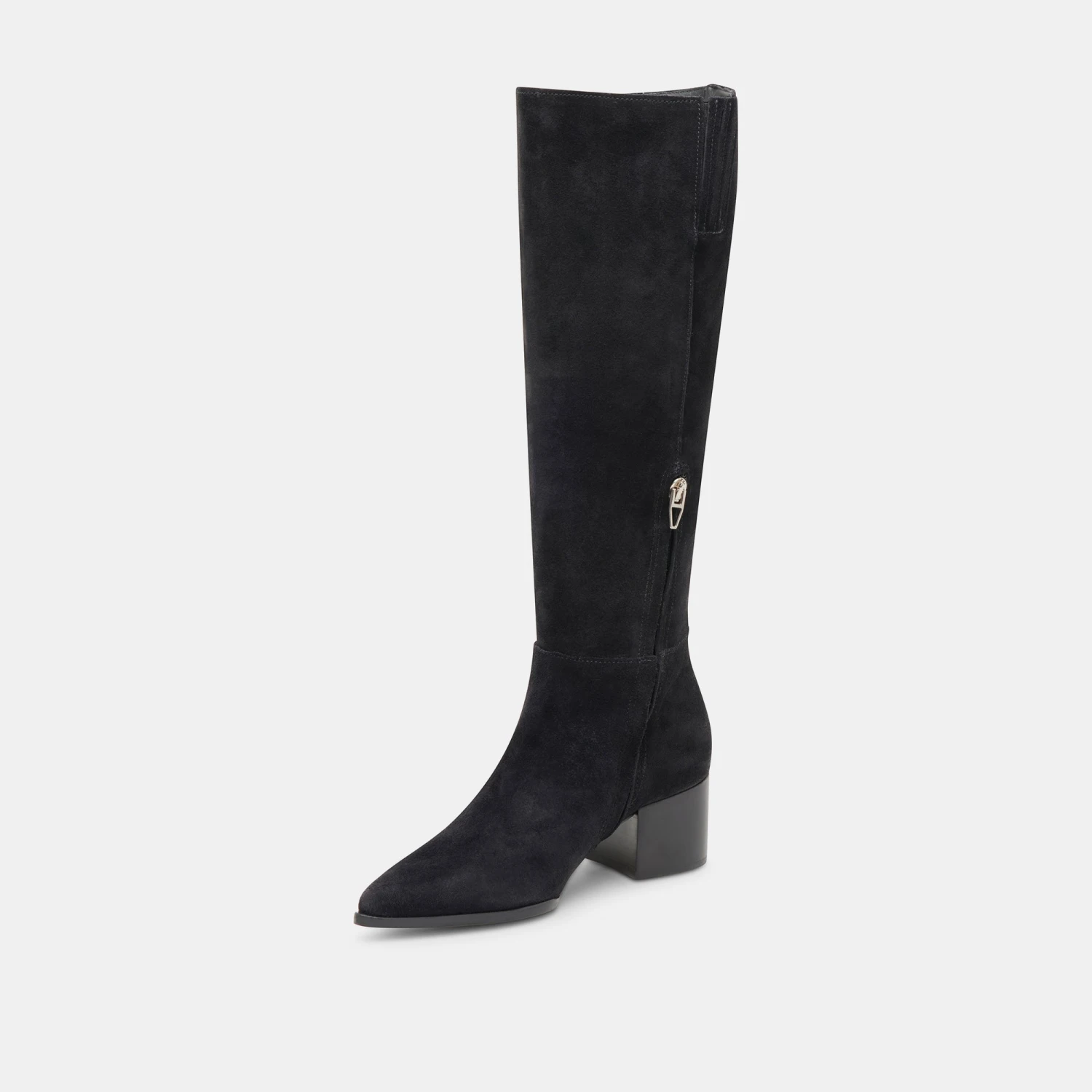 KIRSON WIDE CALF BOOTS ONYX SUEDE(Kirson Wide Calf Boots Onyx Suede) 4 KIRSON WIDE CALF BOOTS ONYX SUEDE(Kirson Wide Calf Boots Onyx Suede) - Image 4