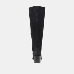 KIRSON WIDE CALF BOOTS ONYX SUEDE(Kirson Wide Calf Boots Onyx Suede) 19 KIRSON WIDE CALF BOOTS ONYX SUEDE(Kirson Wide Calf Boots Onyx Suede) -Dolce Vita DOLCEVITA BOOTS KIRSONEXTRAWIDECALF ONYXSUEDE 04