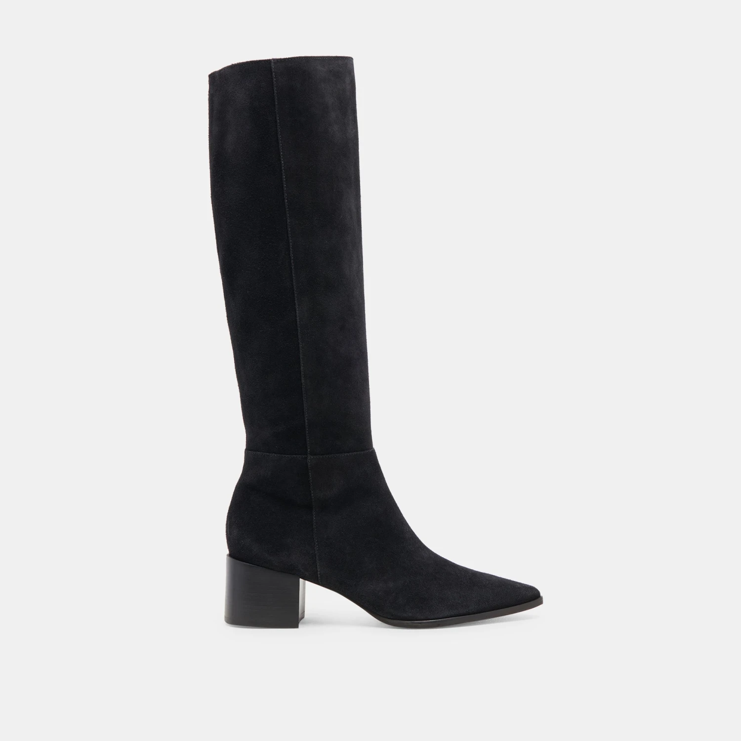 KIRSON WIDE CALF BOOTS ONYX SUEDE(Kirson Wide Calf Boots Onyx Suede) 1 KIRSON WIDE CALF BOOTS ONYX SUEDE(Kirson Wide Calf Boots Onyx Suede)