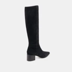 KIRSON WIDE CALF BOOTS ONYX SUEDE(Kirson Wide Calf Boots Onyx Suede) 13 KIRSON WIDE CALF BOOTS ONYX SUEDE(Kirson Wide Calf Boots Onyx Suede) -Dolce Vita DOLCEVITA BOOTS KIRSON ONYX SUEDE 03 4eac4ec8 a20c 4e24 a702 cb36283a976a