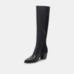Dolce Vita KRISTY BOOTS BLACK LEATHER(Kristy Boots Black Leather) -Dolce Vita DOLCEVITA BOOTS KRISTY BLACKDRITANLEATHER 08
