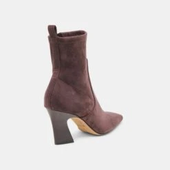 LINZEY BOOTIES CEDAR STELLA SUEDE(Linzey Booties Cedar Stella Suede) -Dolce Vita DOLCEVITA BOOTS LINZEY CEDARSTELLASUEDE 03