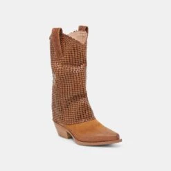 MAVRIK BOOTS CHESTNUT SUEDE(Mavrik Boots Chestnut Suede) -Dolce Vita DOLCEVITA BOOTS MAVRIK CHESTNUTSUEDE 01