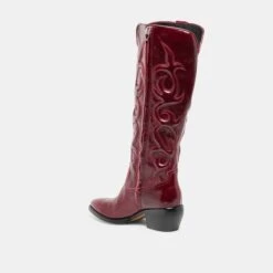 MIRLA WIDE CALF BOOTS OXBLOOD LEATHER(Mirla Wide Calf Boots Oxblood Leather) 16 MIRLA WIDE CALF BOOTS OXBLOOD LEATHER(Mirla Wide Calf Boots Oxblood Leather) -Dolce Vita DOLCEVITA BOOTS MIRLAWC OXBLOODLEATHER 02