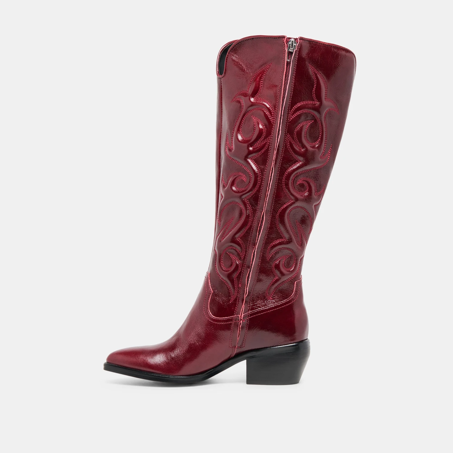 MIRLA WIDE CALF BOOTS OXBLOOD LEATHER(Mirla Wide Calf Boots Oxblood Leather) 7 MIRLA WIDE CALF BOOTS OXBLOOD LEATHER(Mirla Wide Calf Boots Oxblood Leather) - Image 7