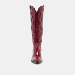 MIRLA BOOTS OXBLOOD LEATHER(Mirla Boots Oxblood Leather) 18 MIRLA BOOTS OXBLOOD LEATHER(Mirla Boots Oxblood Leather) -Dolce Vita DOLCEVITA BOOTS MIRLA OXBLOODLEATHER 04