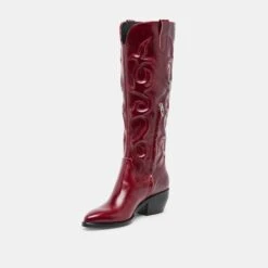 MIRLA BOOTS OXBLOOD LEATHER(Mirla Boots Oxblood Leather) 16 MIRLA BOOTS OXBLOOD LEATHER(Mirla Boots Oxblood Leather) -Dolce Vita DOLCEVITA BOOTS MIRLA OXBLOODLEATHER 08