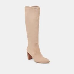 NEDI WIDE CALF BOOTS DUNE NUBUCK(Nedi Wide Calf Boots Dune Nubuck) -Dolce Vita DOLCEVITA BOOTS NEDI DUNENUBUCK 01 6078c49d 52d6 4aa8 affe 64e04413e2dc