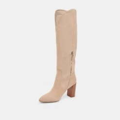 NEDI WIDE CALF BOOTS DUNE NUBUCK(Nedi Wide Calf Boots Dune Nubuck) -Dolce Vita DOLCEVITA BOOTS NEDI DUNENUBUCK 08 d45208dd fb22 4e32 93e9 0cd6585ff0d8