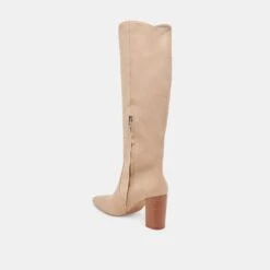 NEDI WIDE CALF BOOTS DUNE NUBUCK(Nedi Wide Calf Boots Dune Nubuck) -Dolce Vita DOLCEVITA BOOTS NEDI DUNENUBUCK 09 b8d394a0 1598 4556 9b71 8d2b878fef01
