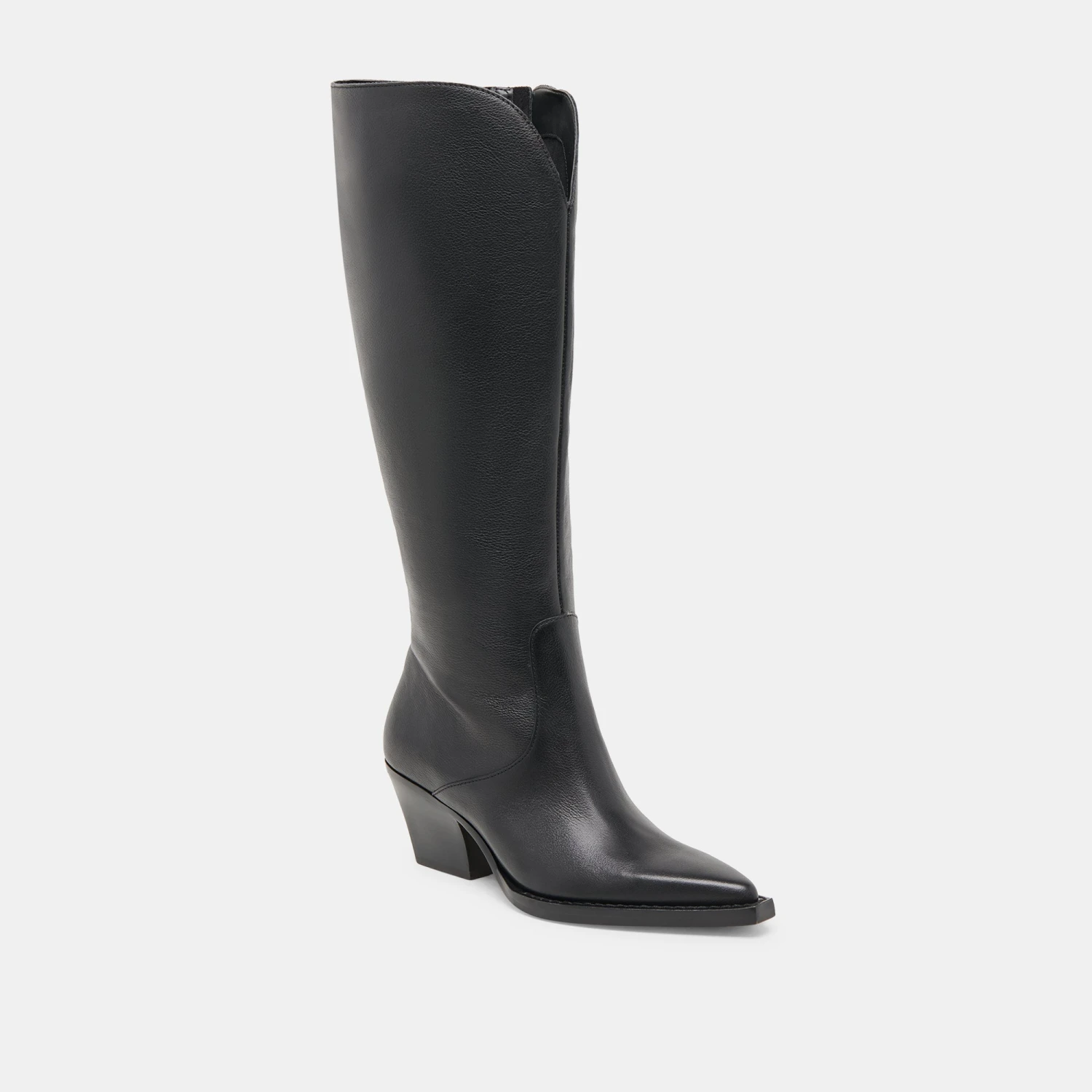 RAJ EXTRA WIDE CALF BOOTS BLACK LEATHER(Raj Extra Wide Calf Boots Black Leather) 8 RAJ EXTRA WIDE CALF BOOTS BLACK LEATHER(Raj Extra Wide Calf Boots Black Leather) - Image 8