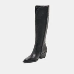 RAJ EXTRA WIDE CALF BOOTS BLACK LEATHER(Raj Extra Wide Calf Boots Black Leather) 24 RAJ EXTRA WIDE CALF BOOTS BLACK LEATHER(Raj Extra Wide Calf Boots Black Leather) -Dolce Vita DOLCEVITA BOOTS RAJEXTRAWIDECALF BLACKLEATHER 08 72e90c90 1456 4d7d 9a32 e35a8eee2f4f