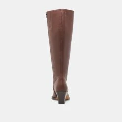 RAJ EXTRA WIDE CALF BOOTS CHOCOLATE LEATHER(Raj Extra Wide Calf Boots Chocolate Leather) -Dolce Vita DOLCEVITA BOOTS RAJEXTRAWIDECALF CHOCOLATELEATHER 05