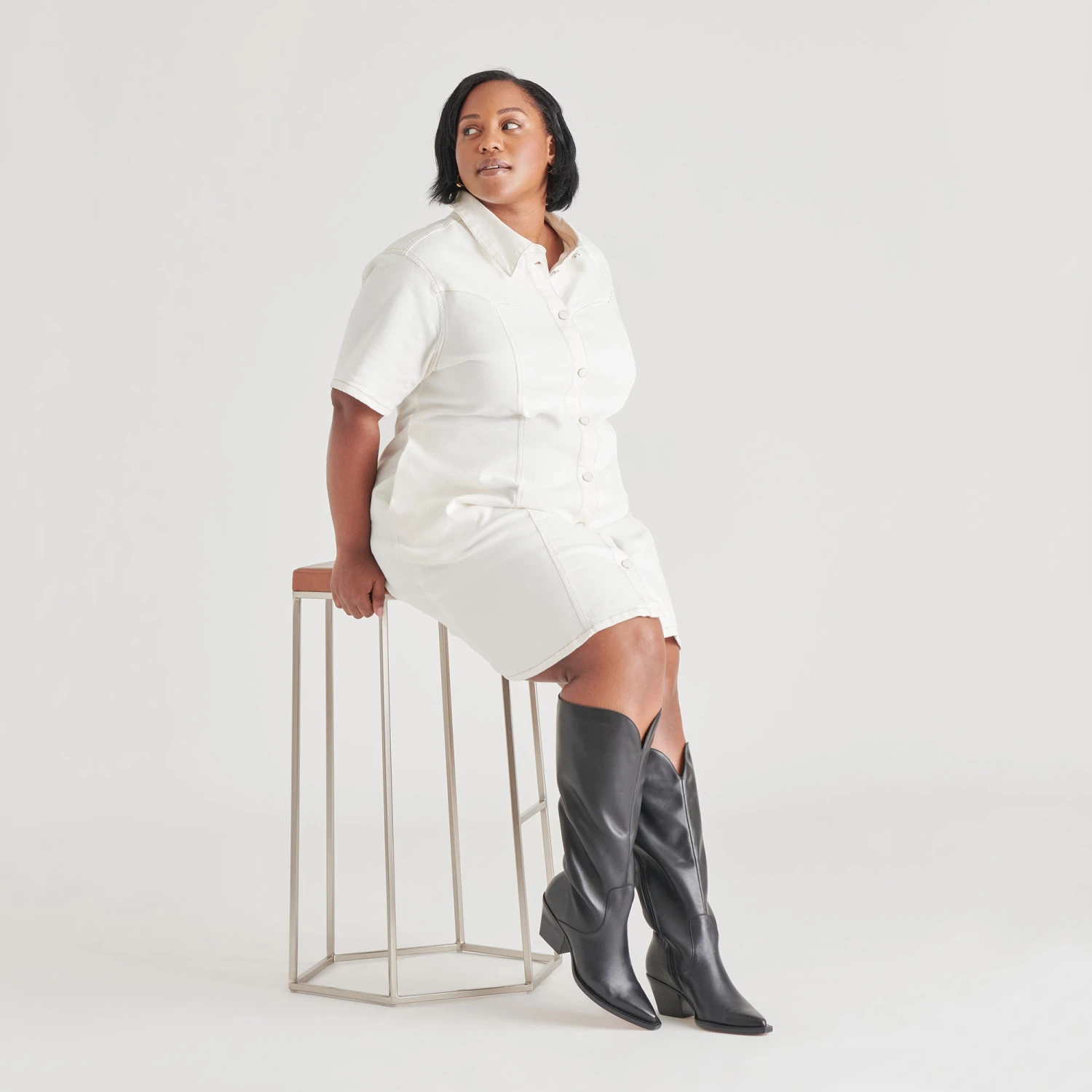 RAJ EXTRA WIDE CALF BOOTS BLACK LEATHER(Raj Extra Wide Calf Boots Black Leather) 5 RAJ EXTRA WIDE CALF BOOTS BLACK LEATHER(Raj Extra Wide Calf Boots Black Leather) - Image 5