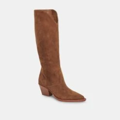 RAJ EXTRA WIDE CALF BOOTS BROWN SUEDE(Raj Extra Wide Calf Boots Brown Suede) 27 RAJ EXTRA WIDE CALF BOOTS BROWN SUEDE(Raj Extra Wide Calf Boots Brown Suede) -Dolce Vita DOLCEVITA BOOTS RAJ BROWNSUEDE 01 33a5be64 6d36 4852 bdd9 0a19897625fd