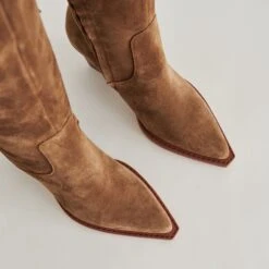 Dolce Vita RAJ BOOTS BROWN SUEDE(Raj Boots Brown Suede) -Dolce Vita DOLCEVITA BOOTS RAJ BROWNSUEDE DETAILS 09