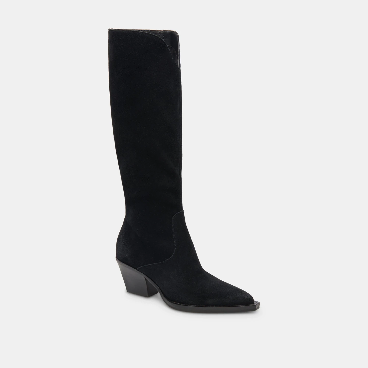 RAJ EXTRA WIDE CALF BOOTS ONYX SUEDE(Raj Extra Wide Calf Boots Onyx Suede) 3 RAJ EXTRA WIDE CALF BOOTS ONYX SUEDE(Raj Extra Wide Calf Boots Onyx Suede) - Image 3