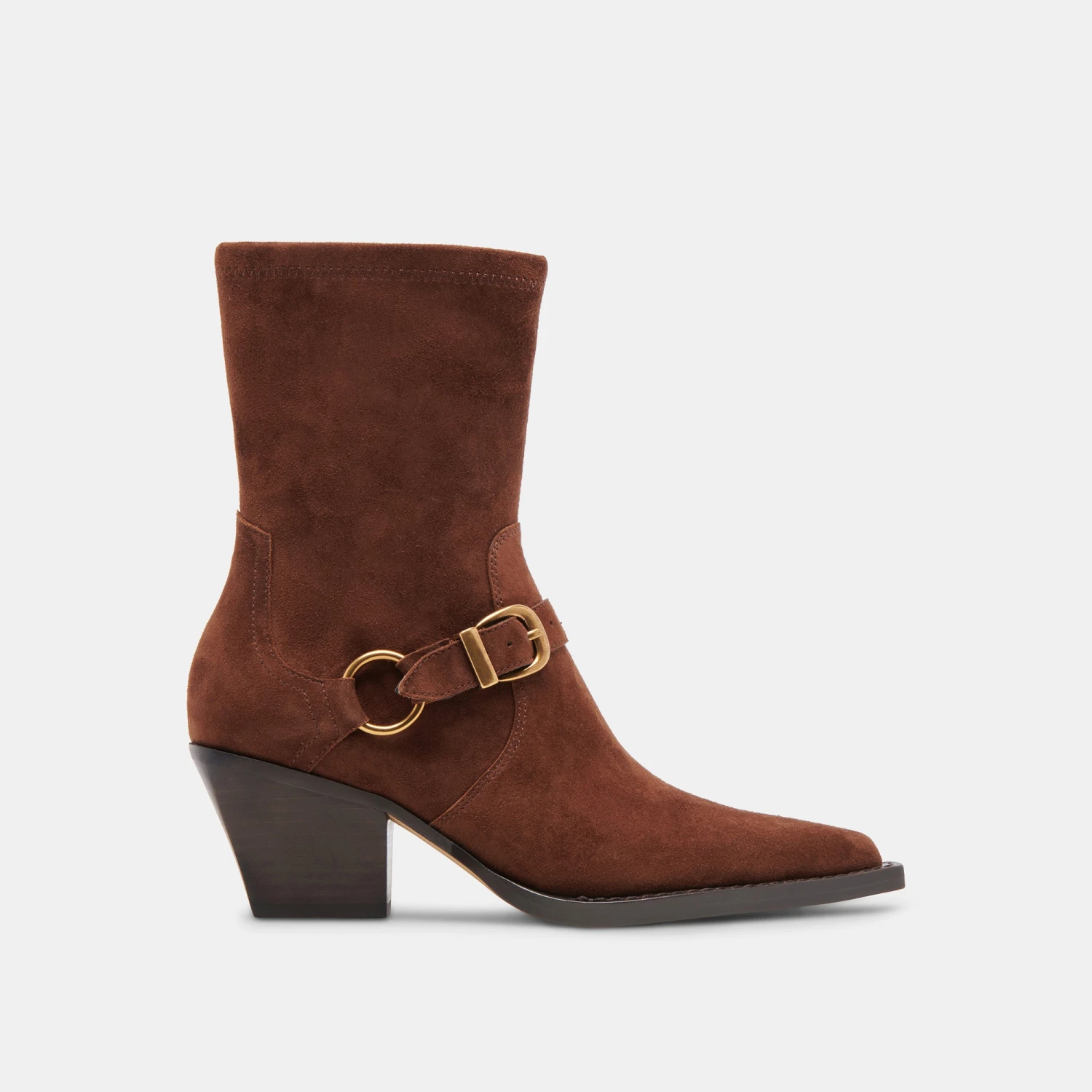 RAVE WIDE CALF BOOTS DK BROWN SUEDE(Rave Wide Calf Boots Dk Brown Suede) 1 RAVE WIDE CALF BOOTS DK BROWN SUEDE(Rave Wide Calf Boots Dk Brown Suede)
