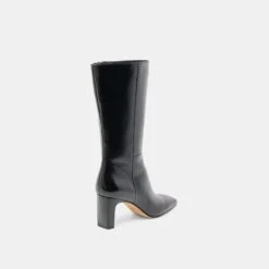 RIGGS WIDE CALF BOOTS BLACK LEATHER(Riggs Wide Calf Boots Black Leather) -Dolce Vita DOLCEVITA BOOTS RIGGS BLACK LEATHER 03 e95ddc1a 7cac 47ba bbaa 60d80f711fc9