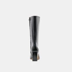 RIGGS WIDE CALF BOOTS BLACK LEATHER(Riggs Wide Calf Boots Black Leather) -Dolce Vita DOLCEVITA BOOTS RIGGS BLACK LEATHER 05 06fa537b 6f7f 4bc7 8ef4 536cd1745ba0