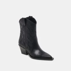 RIMONA BOOTIES BLACK LEATHER(Rimona Booties Black Leather) 16 RIMONA BOOTIES BLACK LEATHER(Rimona Booties Black Leather) -Dolce Vita DOLCEVITA BOOTS RIMONA BLACKLEATHER01