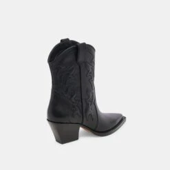 RIMONA BOOTIES BLACK LEATHER(Rimona Booties Black Leather) 18 RIMONA BOOTIES BLACK LEATHER(Rimona Booties Black Leather) -Dolce Vita DOLCEVITA BOOTS RIMONA BLACKLEATHER03