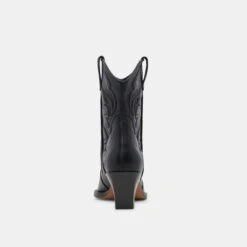 RIMONA BOOTIES BLACK LEATHER(Rimona Booties Black Leather) 25 RIMONA BOOTIES BLACK LEATHER(Rimona Booties Black Leather) -Dolce Vita DOLCEVITA BOOTS RIMONA BLACKLEATHER05