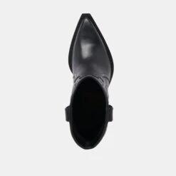 RIMONA BOOTIES BLACK LEATHER(Rimona Booties Black Leather) 26 RIMONA BOOTIES BLACK LEATHER(Rimona Booties Black Leather) -Dolce Vita DOLCEVITA BOOTS RIMONA BLACKLEATHER06