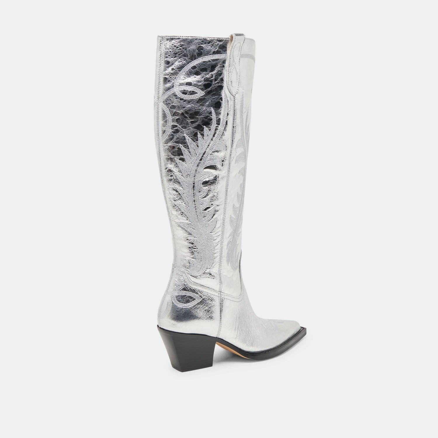 RYATT EXTRA WIDE CALF BOOTS SILVER DISTRESSED LEATHER(Ryatt Extra Wide Calf Boots Silver Distressed Leather) 3 RYATT EXTRA WIDE CALF BOOTS SILVER DISTRESSED LEATHER(Ryatt Extra Wide Calf Boots Silver Distressed Leather) - Image 3