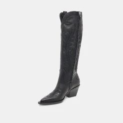 RYATT EXTRA WIDE CALF BOOTS BLACK LEATHER(Ryatt Extra Wide Calf Boots Black Leather) -Dolce Vita DOLCEVITA BOOTS RYATT BLACKLEATHER 08 84e6d6b5 80d3 4ab1 9612 159651f8c451