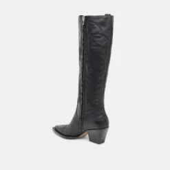 RYATT EXTRA WIDE CALF BOOTS BLACK LEATHER(Ryatt Extra Wide Calf Boots Black Leather) -Dolce Vita DOLCEVITA BOOTS RYATT BLACKLEATHER 09 262c6b3d d76e 434a a3c0 b1df128008de