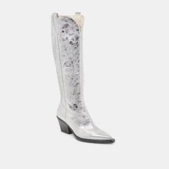 RYATT BOOTS SILVER DISTRESSED LEATHER(Ryatt Boots Silver Distressed Leather) 16 RYATT BOOTS SILVER DISTRESSED LEATHER(Ryatt Boots Silver Distressed Leather) -Dolce Vita DOLCEVITA BOOTS RYATT SILVERDISTRESSEDLEATHER 01