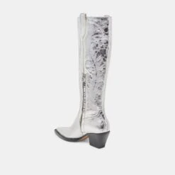 RYATT BOOTS SILVER DISTRESSED LEATHER(Ryatt Boots Silver Distressed Leather) 23 RYATT BOOTS SILVER DISTRESSED LEATHER(Ryatt Boots Silver Distressed Leather) -Dolce Vita DOLCEVITA BOOTS RYATT SILVERDISTRESSEDLEATHER 09