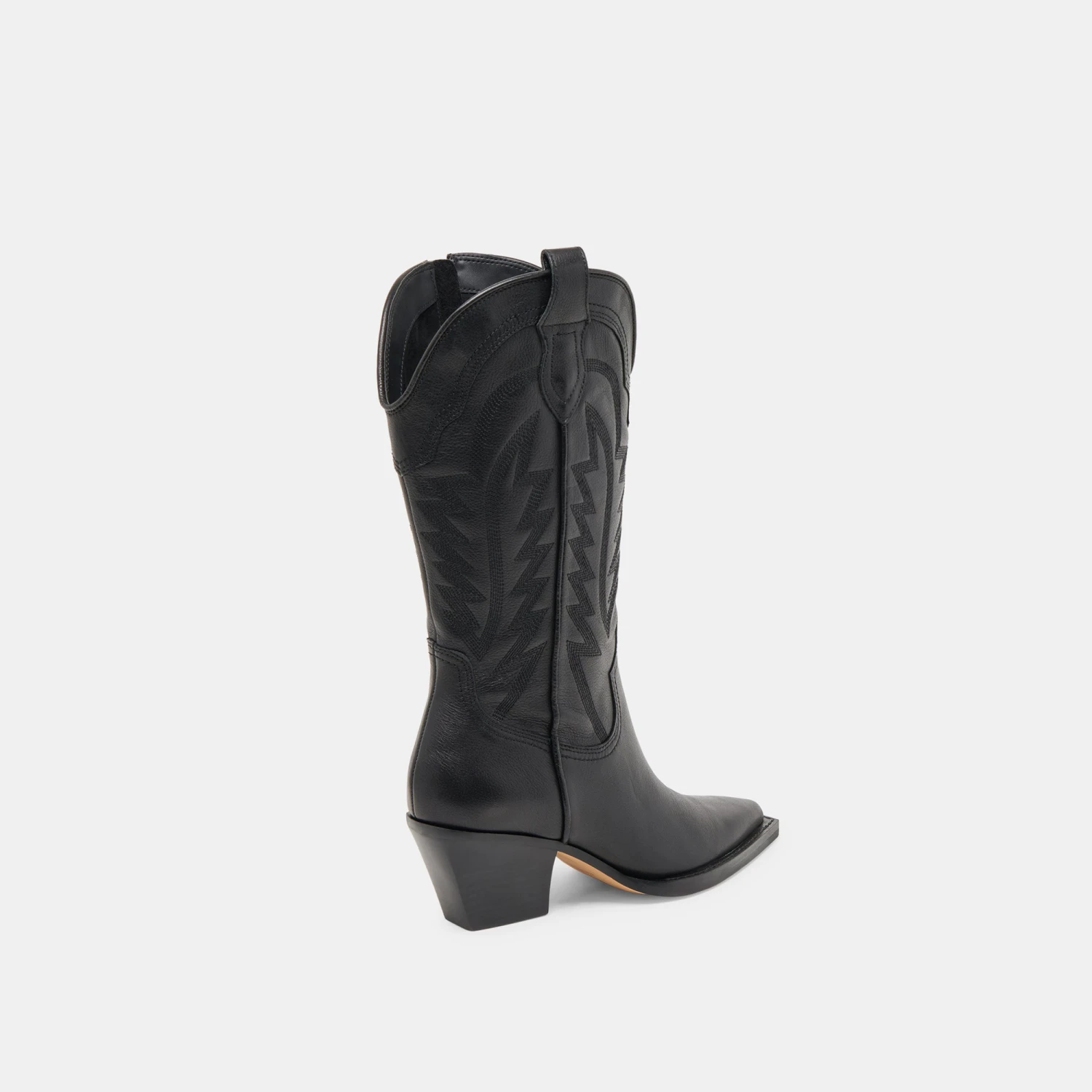 RYLAND WIDE CALF BOOTS BLACK LEATHER(Ryland Wide Calf Boots Black Leather) 8 RYLAND WIDE CALF BOOTS BLACK LEATHER(Ryland Wide Calf Boots Black Leather) - Image 8
