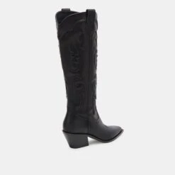 SAMSIN BOOTS BLACK LEATHER(Samsin Boots Black Leather) -Dolce Vita DOLCEVITA BOOTS SAMSIN BLACKLEATHER 03