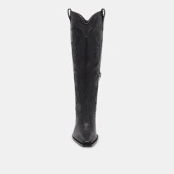 SAMSIN BOOTS BLACK LEATHER(Samsin Boots Black Leather) -Dolce Vita DOLCEVITA BOOTS SAMSIN BLACKLEATHER 04