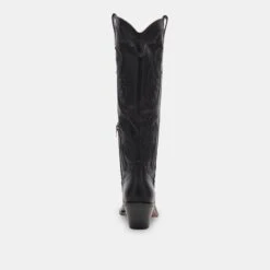 SAMSIN BOOTS BLACK LEATHER(Samsin Boots Black Leather) -Dolce Vita DOLCEVITA BOOTS SAMSIN BLACKLEATHER 05