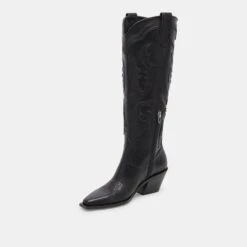 SAMSIN BOOTS BLACK LEATHER(Samsin Boots Black Leather) -Dolce Vita DOLCEVITA BOOTS SAMSIN BLACKLEATHER 09
