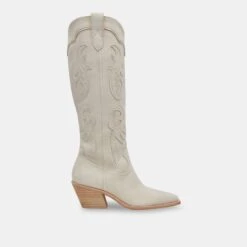 SAMSIN BOOTS IVORY NUBUCK(Samsin Boots Ivory Nubuck)