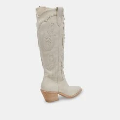 SAMSIN BOOTS IVORY NUBUCK(Samsin Boots Ivory Nubuck) -Dolce Vita DOLCEVITA BOOTS SAMSIN IVORYLEATHER 03