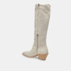 SAMSIN BOOTS IVORY NUBUCK(Samsin Boots Ivory Nubuck) -Dolce Vita DOLCEVITA BOOTS SAMSIN IVORYLEATHER 08